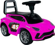 Ride on Car for Kids, Push Ride on Toy with Music & LED Light, Toddlers Push Ride Baby Kids Car Steering Wheel Drive 1 to 4 Years Old Boys & Girls | Gift for 1+, 2+, 3+ Year Kids