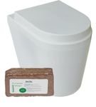 Sun-Mar GTG self-contained Urine Diverting Compost Toilet - Waterless, Low-Maintenance Toilet for Any Space, Including Tiny Homes, Cottages, Bunkies, Boats, RV's and More...