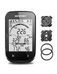 iGPSPORT BSC100S GPS Bike Computer Wireless, 2.6 inch LCD Display 40H Rechargeable Waterproof Cycling Computer (BSC100S)