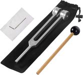 Tuning Fork 128 Hz Healing Instrument, Tuning Forks for Healing Set, Tuning Fork Aluminium Alloy Medical Tuning Fork Set for Sound Therapy Healing