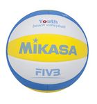 Mikasa Youth Ball Sbv Beach Volleyball Blue/White/Yellow, 5, 1629