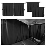 3PCS Car Black Out Window Covers Kit,Car Privacy Window Cover for Shading,Sun Protection and Privacy,Universal Car Sun Shade Car Camping Accessories for Most Cars Trucks SUVs