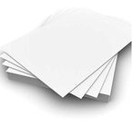 Vibhuti Crafts A4 White Mount Board Set of 10 - 350 GSM Thick, Acid-Free for Framing, Scrapbooking, Art Projects