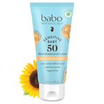 Babo Botanicals Baby Skin Mineral Sunscreen SPF 50 For Unisex 3 oz Sunscreen