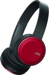 JVC HAS190BTR Bluetooth On Ear Headphones Mic Remote Red