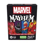 Hasbro Kid Gaming Marvel Mayhem Card Game, Featuring Marvel Super Heroes, Fun Game for Marvel Fans Ages 8+, Fast-Paced, Easy-to-Learn Game for 2-4 Players