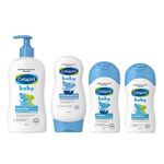 Cetaphil Baby Daily Lotion, 400ml, Baby Shampoo and Wash, 230 ml, Shampoo-200 ml, and Massage Oil-200 ml (Pack of 4) - Combo