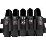 Maddog Sports Pro 5+4 Paintball Harness Pod Pack - Black