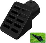 4" Universal Yard Drain Grate Cover, Slope French Drain Drainage Emitter for Sump Pump, Gutter Downspout Guard Cover Fits 4" SCH 40, 4" SDR 35 and 4" Corrugated Pipe