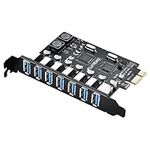 ELUTENG PCIE USB 3.0 Card 7 Ports P