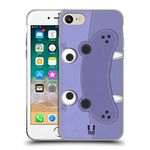 Head Case Designs Hippopotamus Animal Patches Series 2 Soft Gel Case Compatible With Apple iPhone 7/8 / SE 2020 & 2022