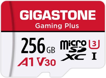 Gigastone 256GB MicroSDXC Memory Card – High Speed, UHS-I