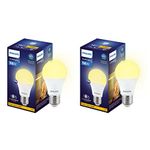 PHILIPS 16-watt LED Bulb |AceBright High Wattage LED Bulb|Base: E27 Light Bulb for Home | Warm White, Pack of 2