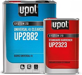 U-Pol 2882-Kit-STD U-POL Overall Clear Urethane Clearcoat Universal Clear 4:1 Standard Kit European Style Clearcoat w/Nanoparticulate Technology