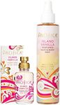 Pacifica Beauty Island Vanilla Spray Perfume and Hair & Body Mist Set, Fragrances, Body Fragrance, Perfume Spray, Gourmand, Clean Perfume, Paraben Free, Vegan, 1 fl oz and 6 fl oz (Set of 2)