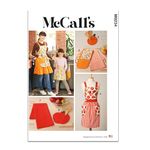 McCall's UNDEFINED Apron Sewing Pattern, Multicolor