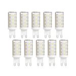 GY G9 LED Bulbs,3.2W Neutral White 4000K Energy Saving Light Bulbs，Equivalent to 50W Halogen，520 Lumen No Flicker, Not Dimmable for Home Lighting Decor,10 Pack