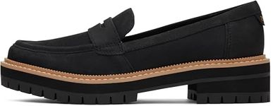 TOMS Women’s, Cara Loafer, Black, 6.5