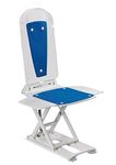 Kanjo Eco Lightweight Reclining Bathlift Bath Lift With Blue Covers, FREE 4 YEAR WARRANTY, Bath Lift, Bath Chair, Easy Clean, Makes Bathing Easier for Elderly, Disabled, Accessibility Aid