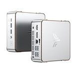 KAMRUI Hyper H2 Mini PC, i5-14450HX Mini Gaming PC (Beats 6800H/8745HS, Up to 4.8GHz), 32GB RAM 1TB SSD Mini Desktop Computers, Triple 4K Display 6*USB3.2, USB-C, HDMI, DP, WiFi6, BT5.2, Office Home