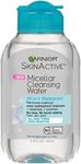 Garnier SkinActive Micellar Cleansing Water All-in-1 Cleanser & Waterproof Makeup Remover, 3.4 Fluid Ounce