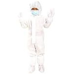 SOIMISS Hazmat Suits Disposable Kids Security Protection Clothes Coverall Dust- Proof Clothing Breathable Isolation Clothes with Glove Shoe Cover for Kids Children