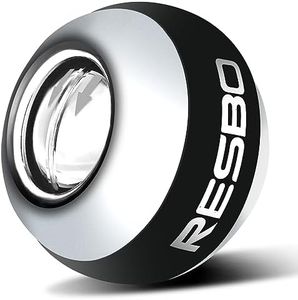 Resbo All Metal Gyro Ball, Auto Start Wrist Ball Hand Strengthener Wrist Exerciser