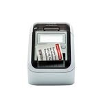 Brother QL-820NWB Label Maker, Wireless/USB 2.0/Network/Bluetooth, Address Label Printer, Desktop, Up to 62mm Wide Labels, Red & Black Printing, UK Plug