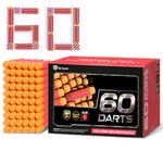 Ray Squad Red 60 Nerf Mega Darts, Mega Bullets, Nerf Compatible Foam Toy Darts by Ray Squad, Premium Refill Bullets for Nerf N-Strike Mega Guns