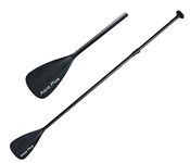 Aqua Plus 3Piece Paddle for SUP Stand Up Paddle Board (Black, 65-82inch)