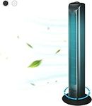 KHCY Tower Fan, Quiet Tower Fan，Auto Oscillating Tower Fan with 3 Speeds, Standing Cooling Fan, 32 inch Standing Tower Fans Cooling for Bedroom, Home, Office(Black)