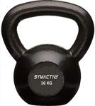 Amazon Brand - Symactive Cast Iron Kettlebell (16 Kg)