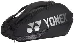 Yonex Pro 6 Pack Tennis Racquet Bag Black