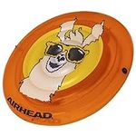 Airhead Llama Pixelated Inflatable Pool Float, Orange