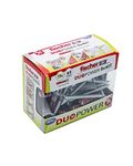 fischer Taco 8X40 S/ (Caja Brico de Uds) DuoPower 8 x 40 T (Box Plugs + 25 Screws), 536391, Grey/Red