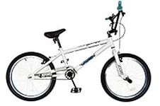 XN-13 20" Kids Freestyle BMX Bike Single Speed, 25-9t, 2x Stunt Pegs - White