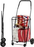 Deluxe Folding Shopping Cart with F