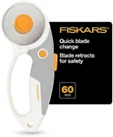 Fiskars 60mm Rotary Cutter for Fabr