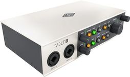 Universal Audio Volt 4 USB Audio Interface for recording, podcasting, and streaming including £895 of FREE UAD plug-ins until August 31st 2023