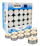 Hyoola Tea Lights Candles - 200 Bulk Candles Pack - Tea Lights - European Made Tealight Candles