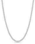 Fiusem 3.5mm Silver Colored Chains,