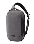 NOMATIC Navigator Lite Sling - Sling Travel Backpack - Anti Theft Crossbody Bag With Laptop Compartment - Water-Resistant Material, & Comfortable Back Panel, Perfect for Daily Carry (10L, Gray), Gray,