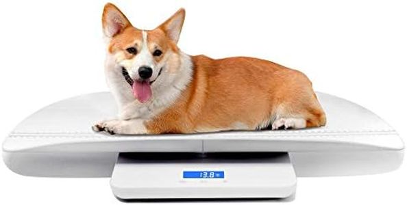 MINDPET-MED Digital Pet Scale, Baby Scale, with 3 Weighing Modes(kg/oz/lb), Max 220 lbs, Capacity with Precision up to 0.02lbs, White, Suitable for Infant, Puppies, Mom