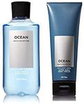 Bath & Body Works Bath and Body Works Men's Collection Ultra Shea Body Cream & 2 in 1 Hair and Body Wash OCEAN.