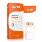 Carpe Antiperspirant Hand Lotion, A dermatologist-recommended smooth lotion that helps stop hand sweat, Great for hyperhidrosis (Original Eucalyptus)