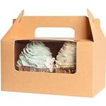 qiqee Cupcake Box Two Holder 6.5x3.