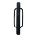 Fence Post Driver with Handle 12LB Black, 23.6 in Long Post Pounder