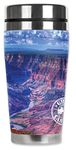 Mugzie 986-MAX "Grand Canyon" Stainless Steel Travel Mug with Insulated Wetsuit Cover, 20 oz, Black