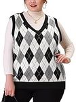 Agnes Orinda Plus Size Sweater Vest