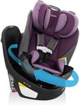 Evenflo Gold Revolve360 Slim 2-in-1 Rotational Car Seat with SensorSafe (Amethyst Purple)